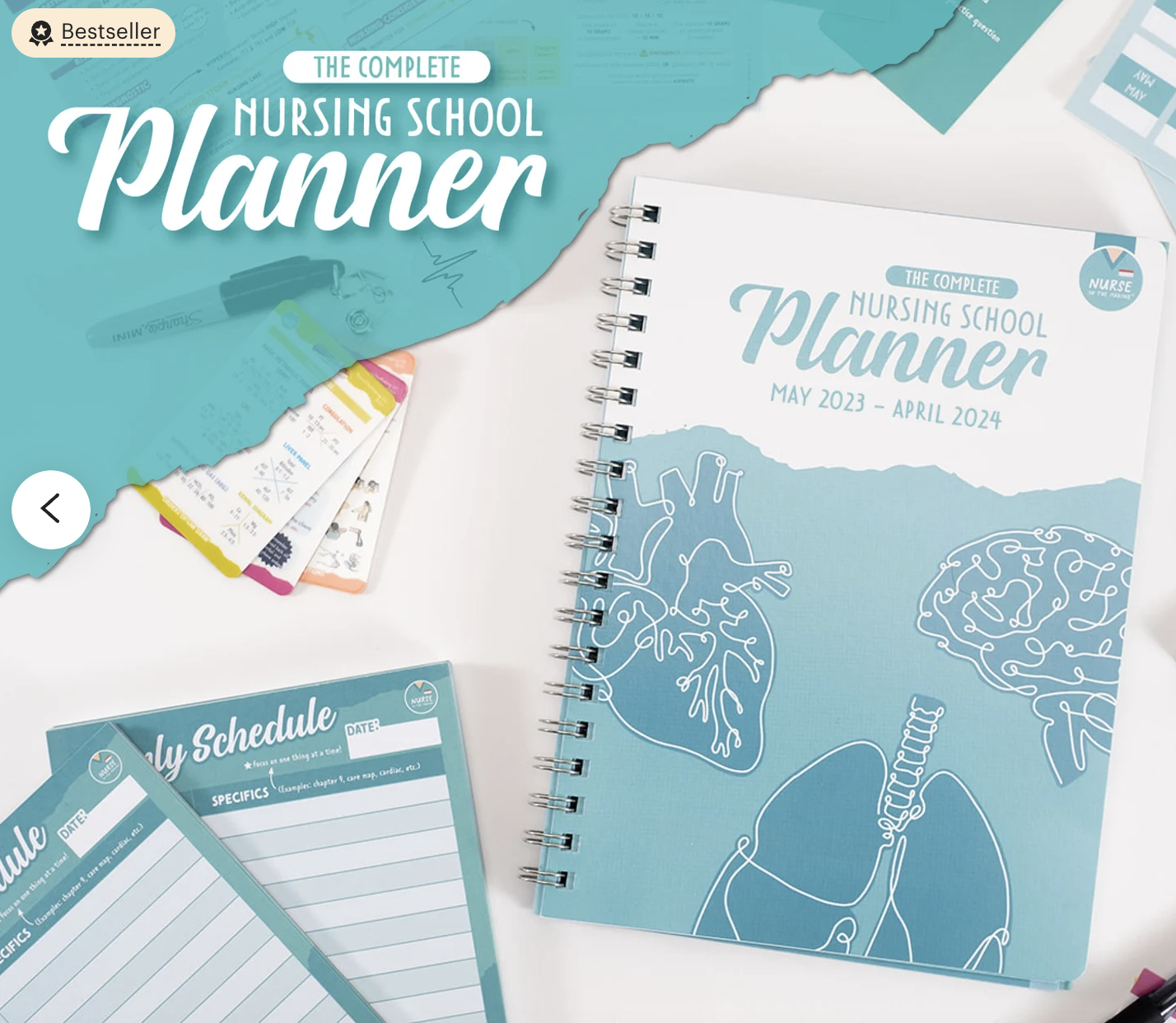 The Complete Nursing School Planner - 18 Months