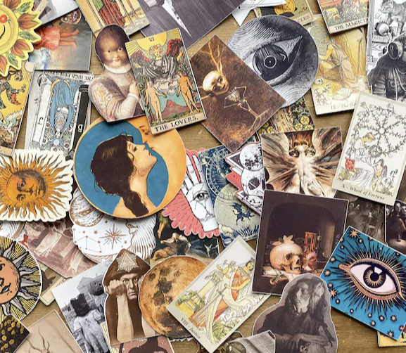 Creepy Vintage Sticker Pack