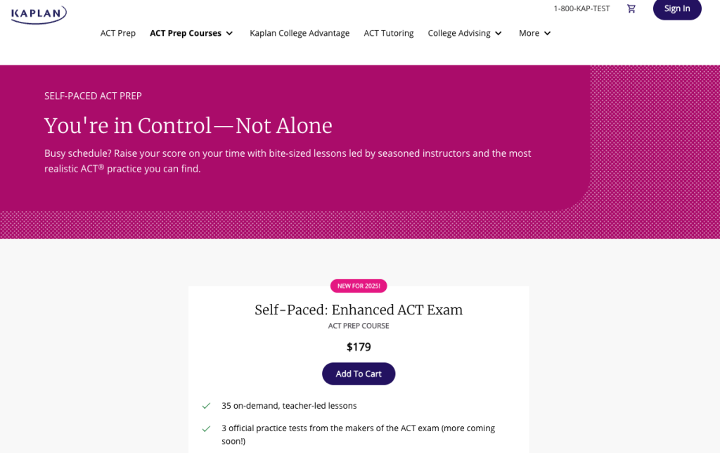 kaplan on demand act