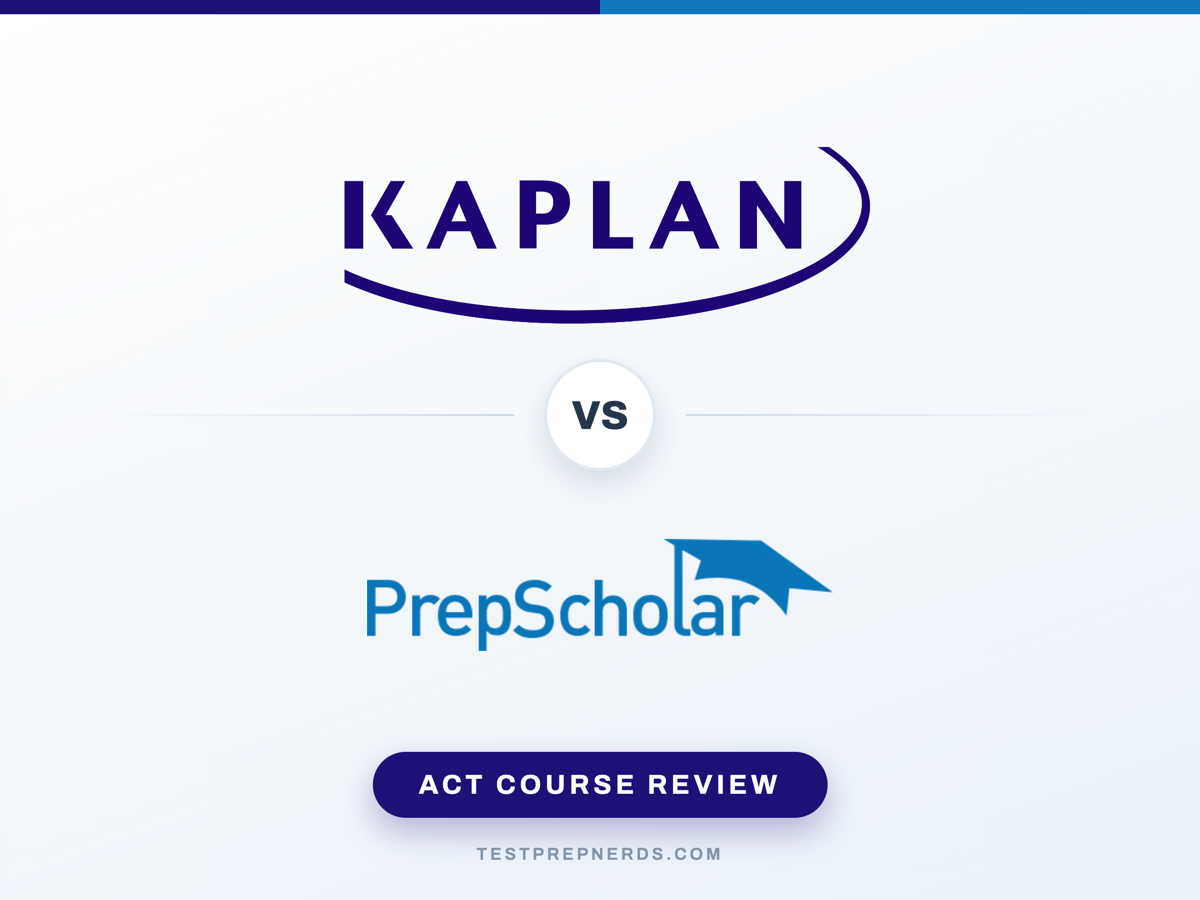 Kaplan vs PrepScholar ACT course review